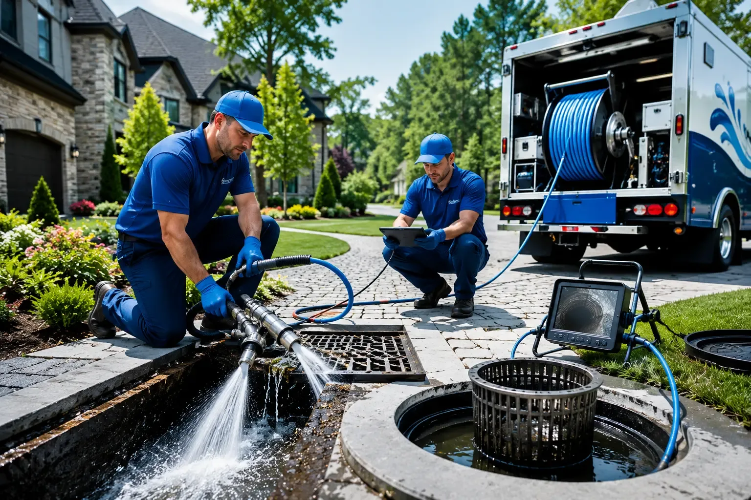 Local outdoor drain cleaning professionals in Northborough, MA